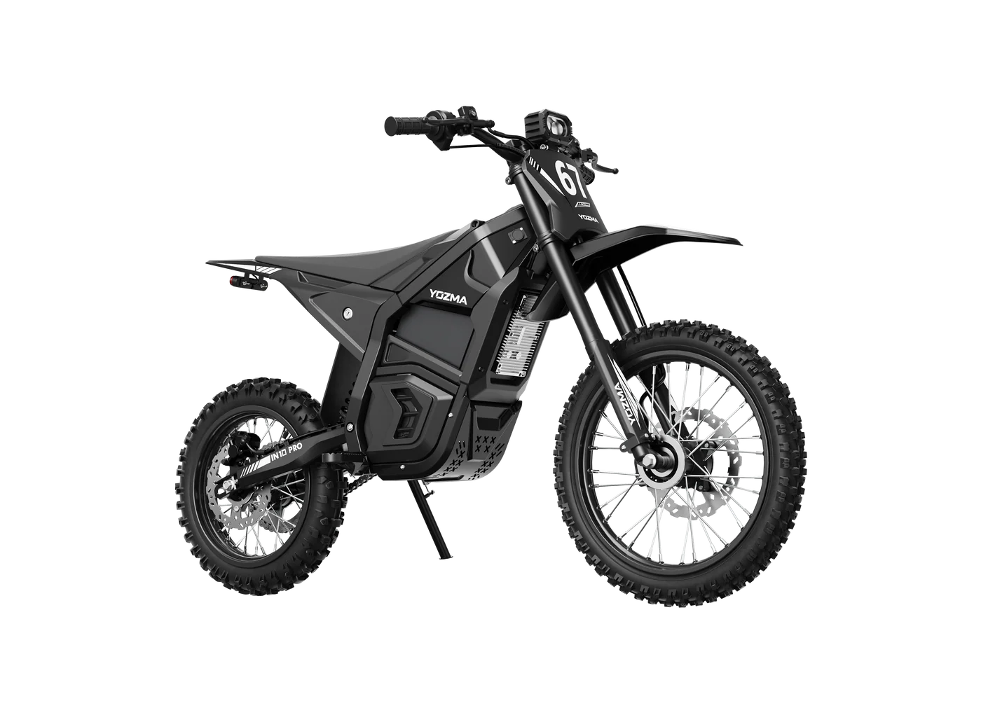 Yozma IN 10 Pro Electric Dirt Bike 5500W Peak 60V 27A, Max Speed -  50 MPH