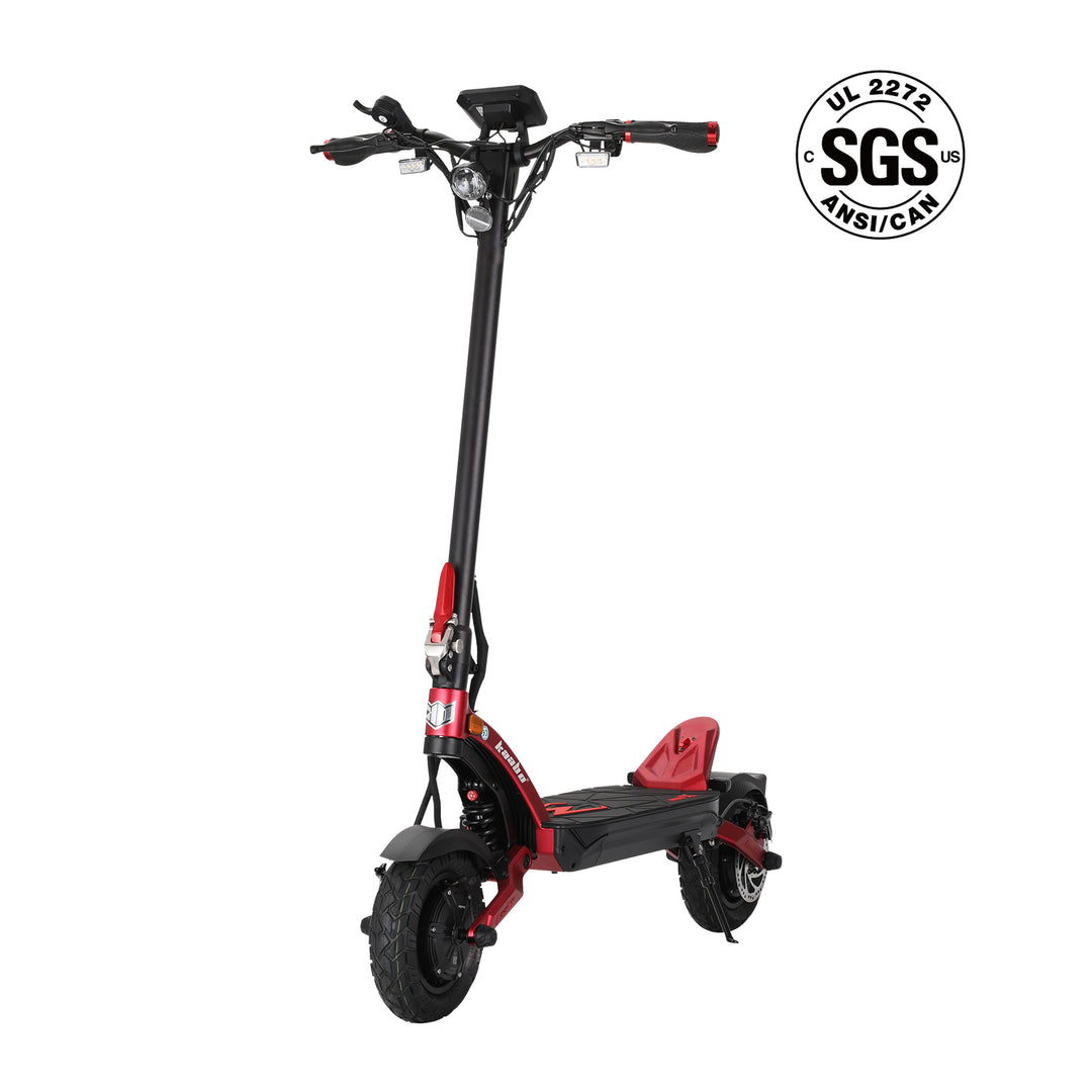 Kaabo Mantis X Plus Electric Scooter – 31 MPH, Dual 500W Motors, 48V 18.2Ah Battery