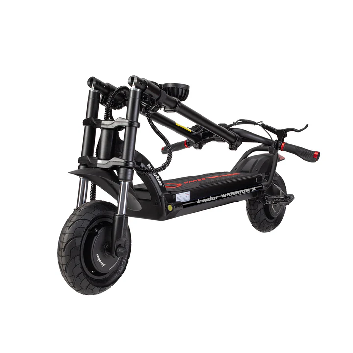Kaabo Warrior X Plus Electric Scooter – 44 MPH, Dual 1100W Motors, 60V 21Ah Battery