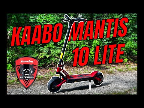 Kaabo Mantis 10 Lite Electric Scooter – 31 MPH, Dual 500W Motors, 48V 13Ah Battery
