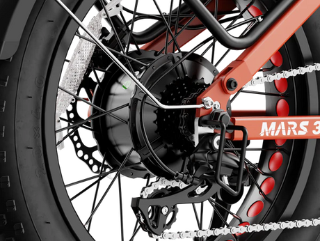 Heybike Mars 3.0 Folding Electric Bicycle 750W Motor 28 mph 624Wh Battery