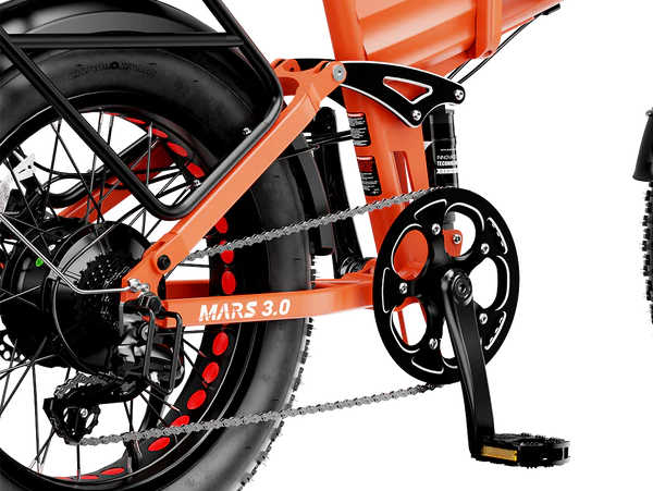 Heybike Mars 3.0 Folding Electric Bicycle 750W Motor 28 mph 624Wh Battery