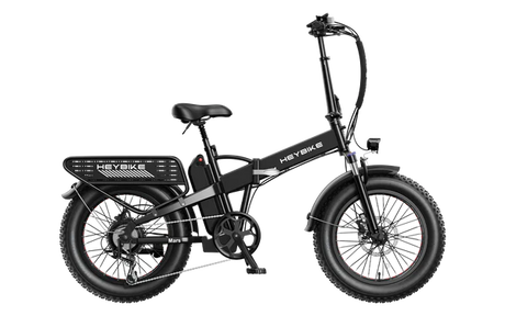 Heybike Mars 2.0 Folding Electric Bicycle 1000W Motor 28 mph 600Wh Battery