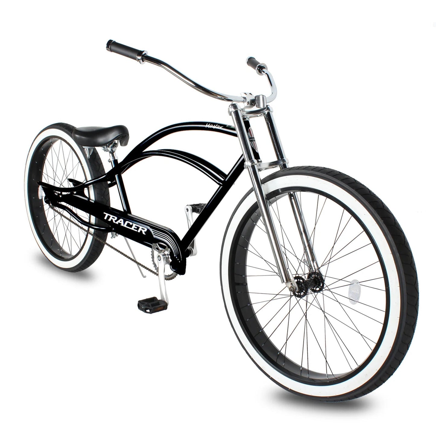 Tracer Master 29" Chopper Stretch Beach Cruiser Fat Tire Bike Single-Speed