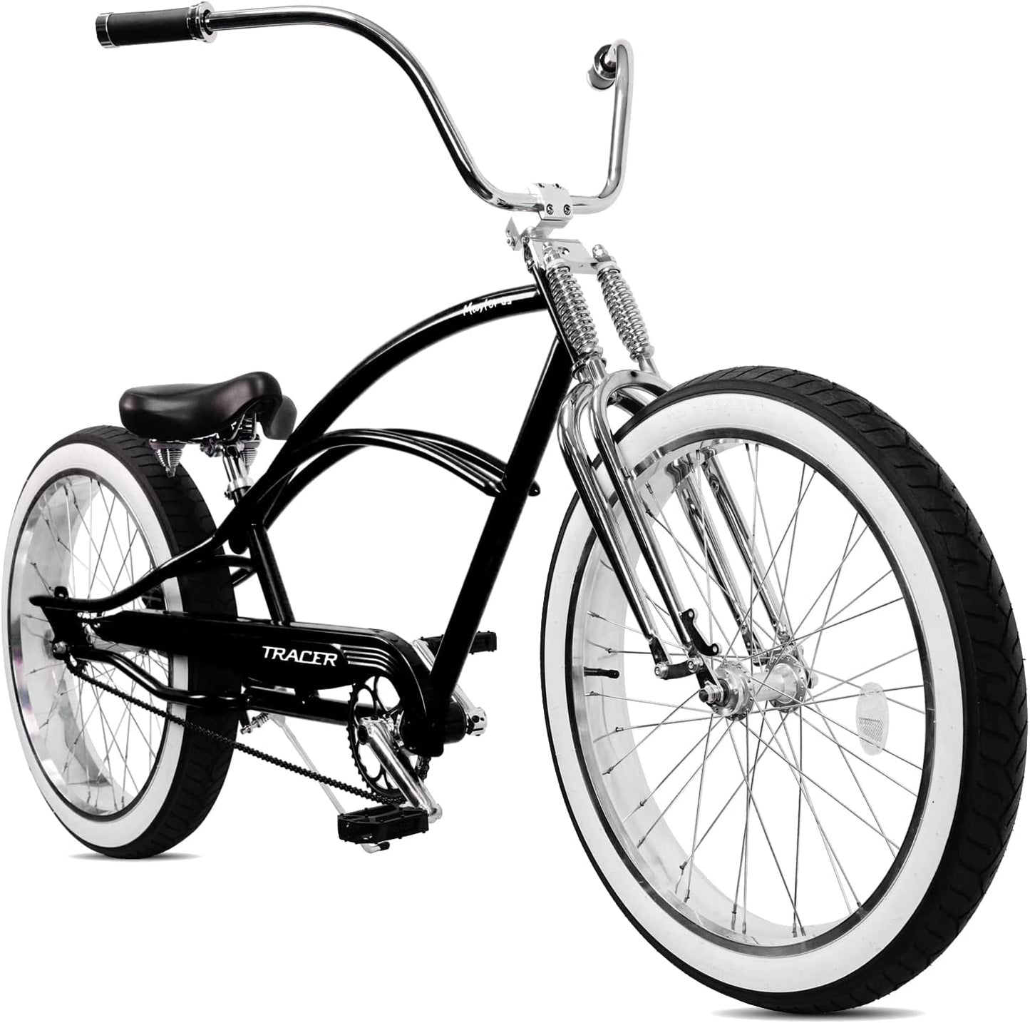 Tracer Master DS 26" Dual Springer Chopper Stretch Beach Cruiser Bike