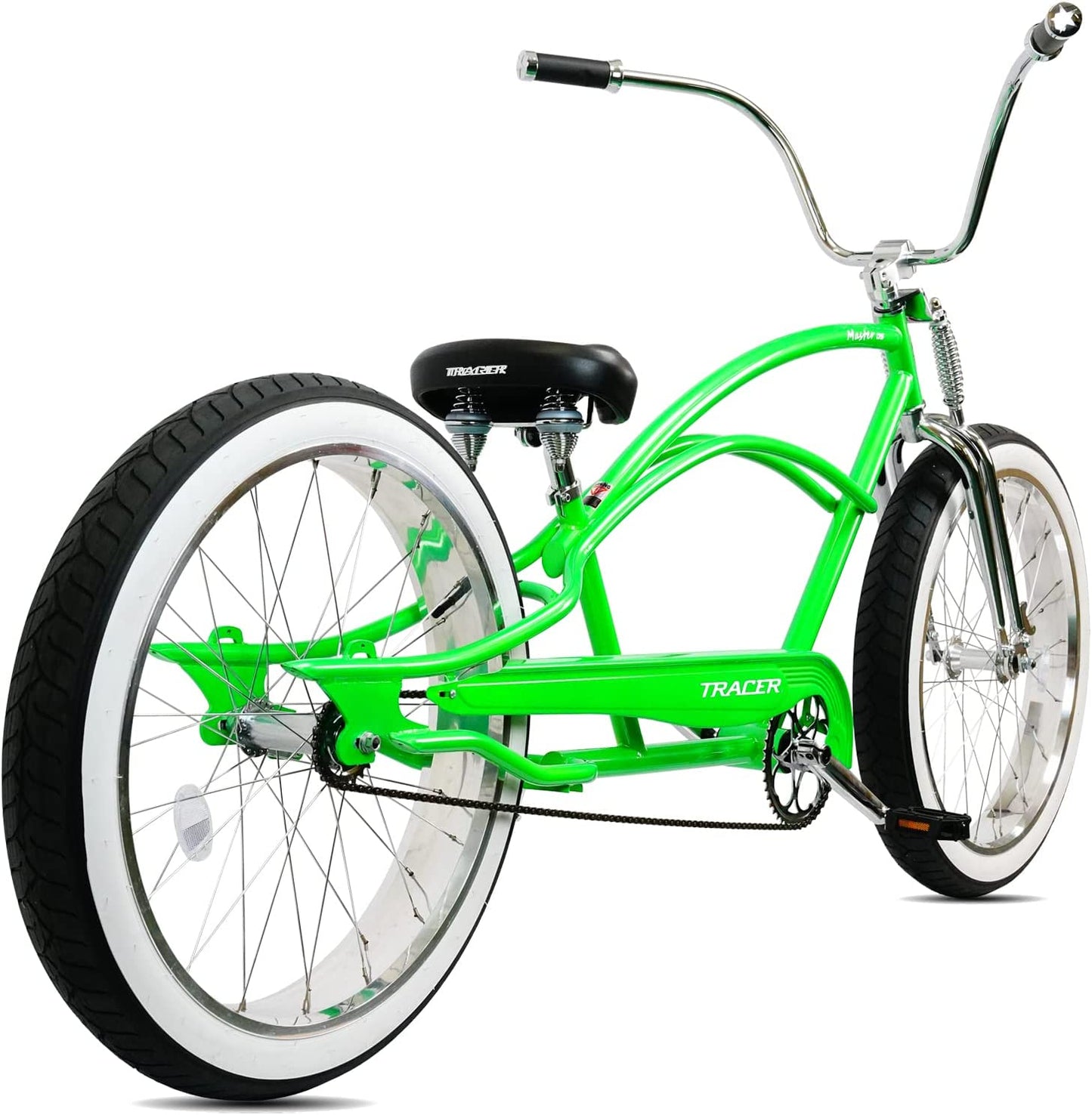Tracer Master DS 26" Dual Springer Chopper Stretch Beach Cruiser Bike