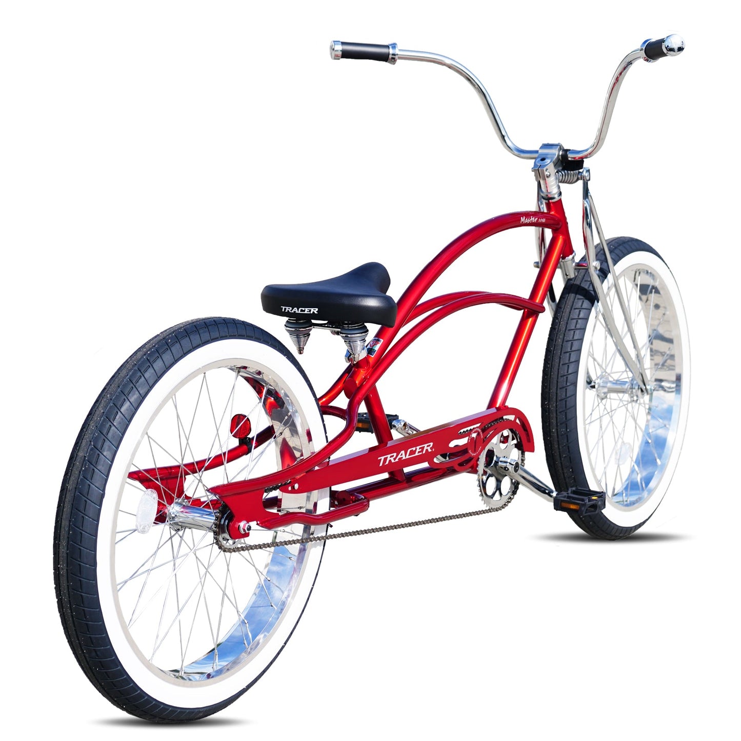 Tracer Master DS 26" Dual Springer Chopper Stretch Beach Cruiser Bike