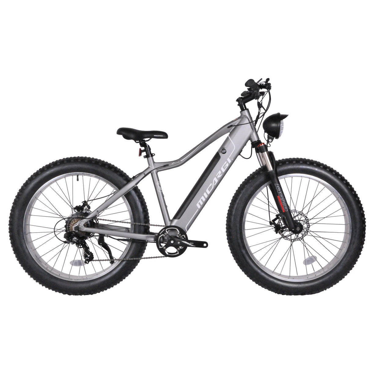 Micargi Steed 800W Fat Tire Electric Mountain Bike 20MPH Top Speed