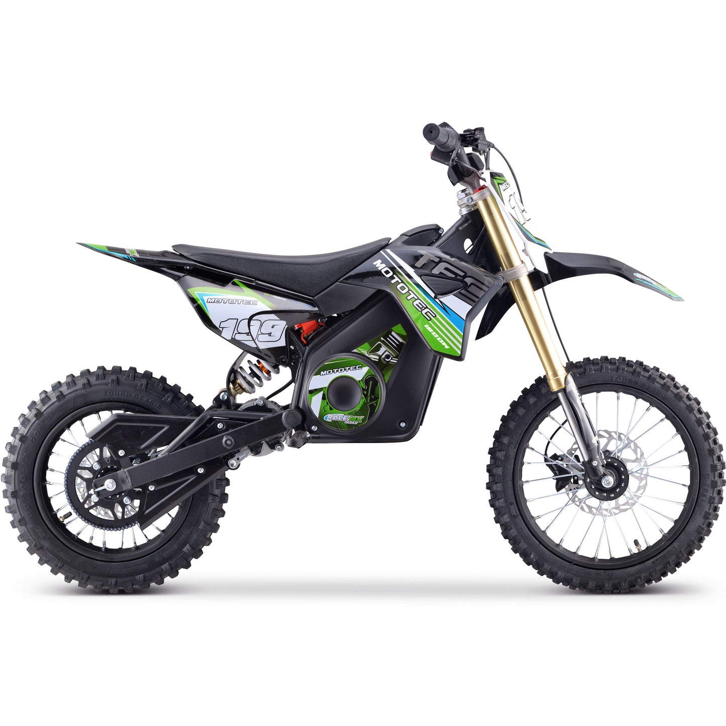 MotoTec 48v Pro Electric Dirt Bike 1800w Lithium