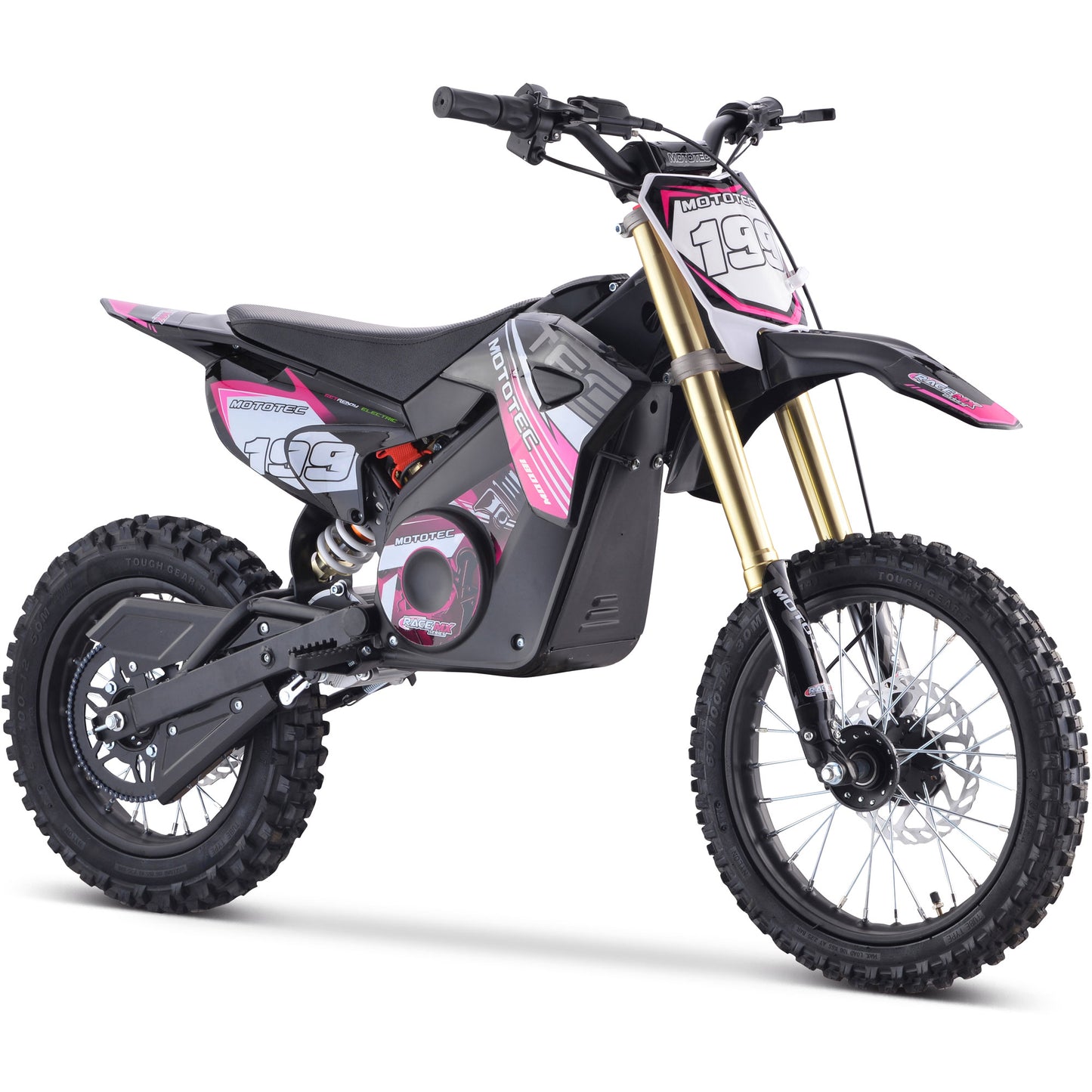 MotoTec 48v Pro Electric Dirt Bike 1800w Lithium