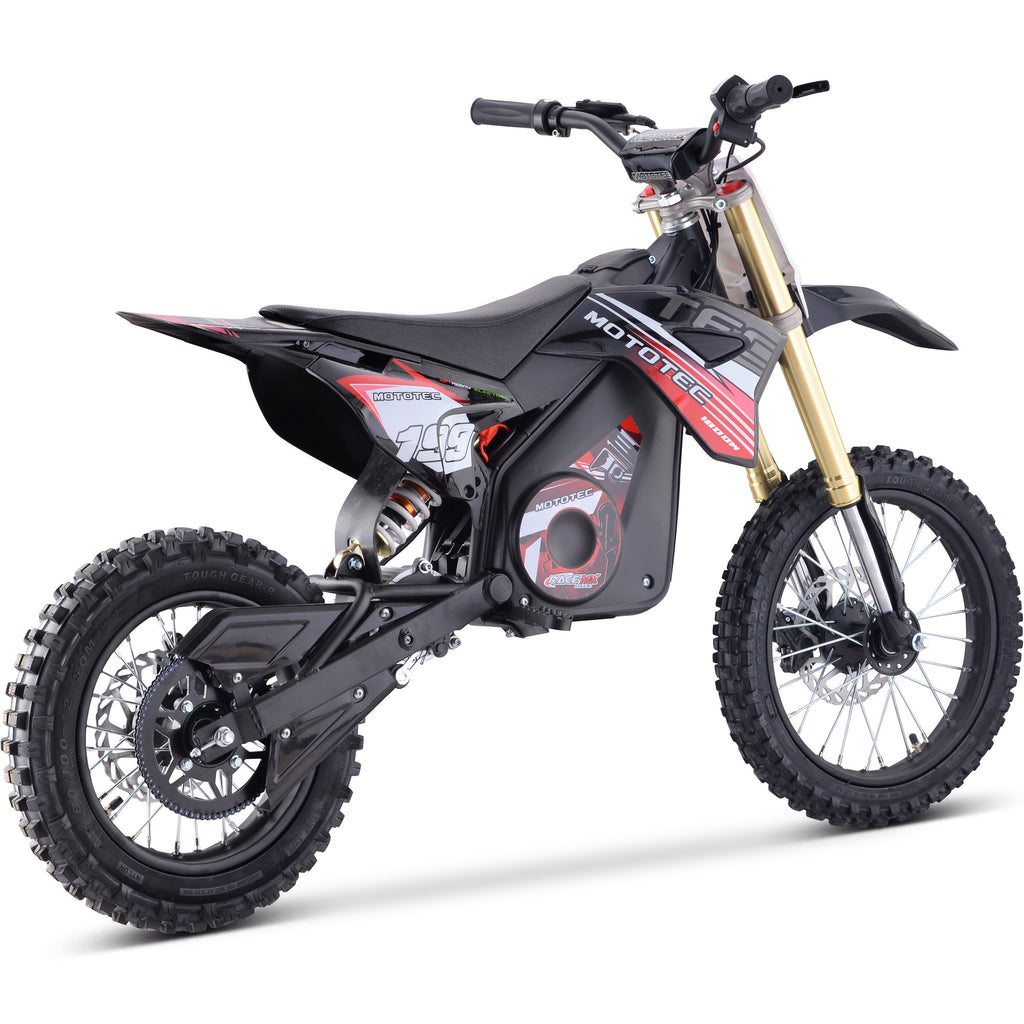 MotoTec 48v Pro Electric Dirt Bike 1800w Lithium