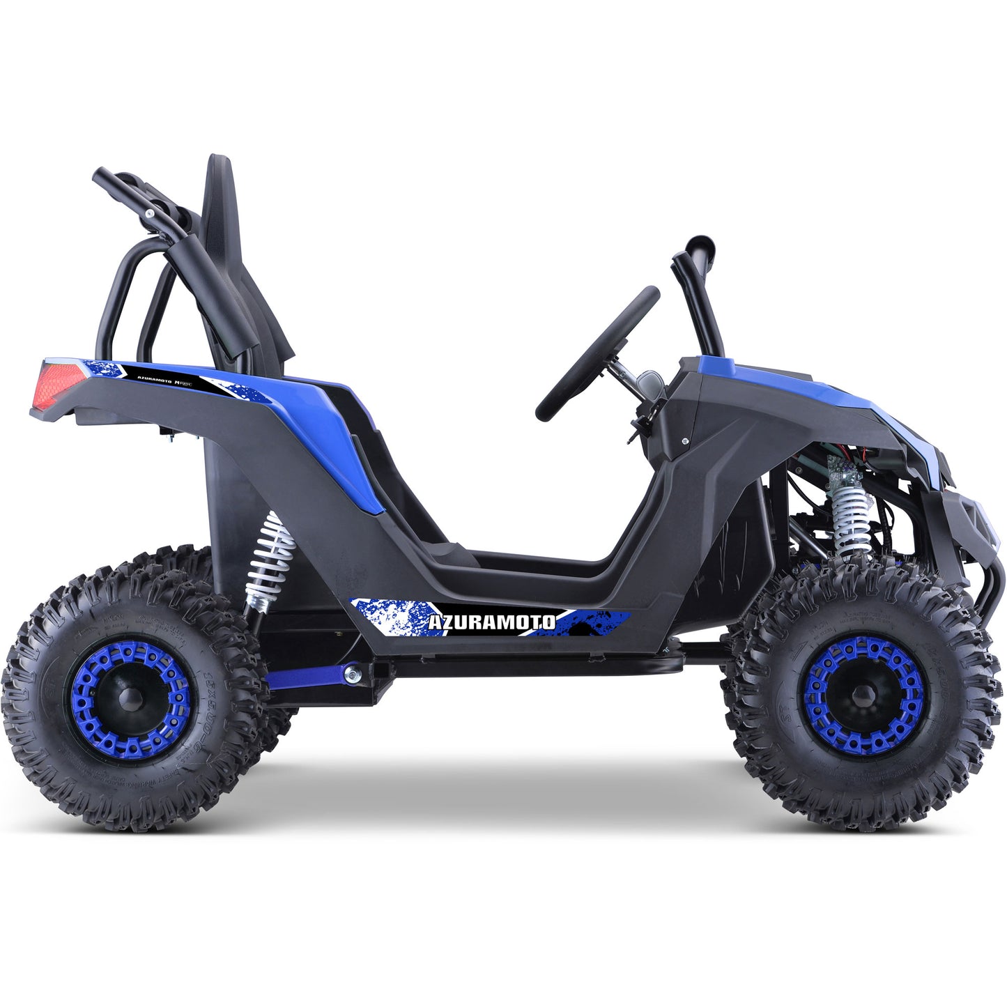 MotoTec Raider Kids UTV 48v 1200w Full Suspension Green
