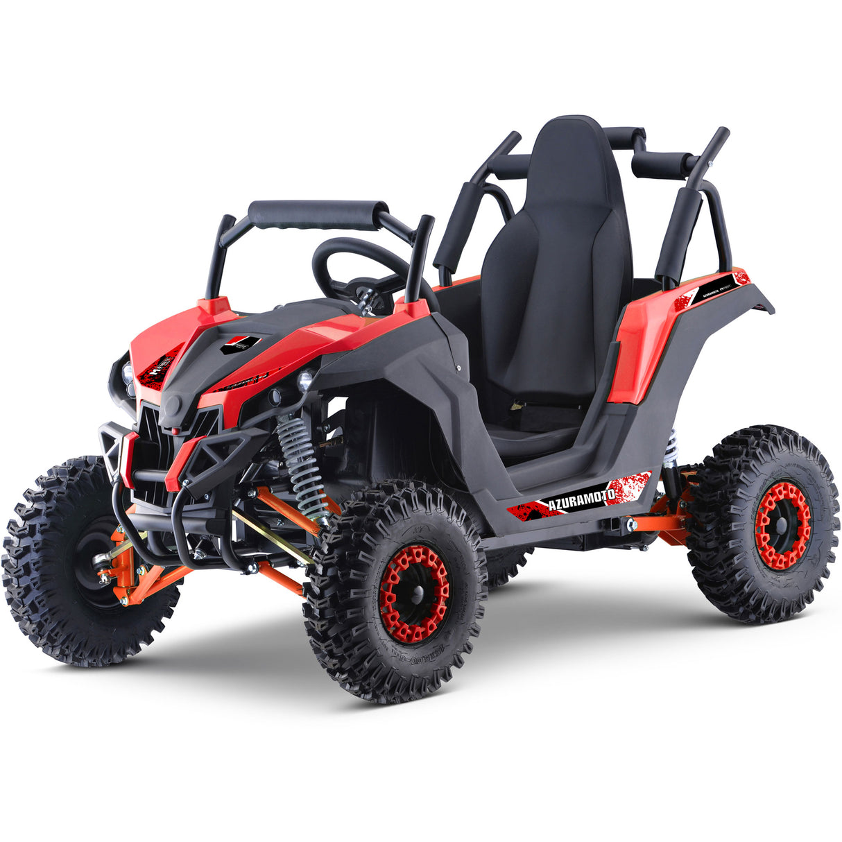 MotoTec Raider Kids UTV Electric 48V Brushless Motor 23 mph 48V 12Ah Battery