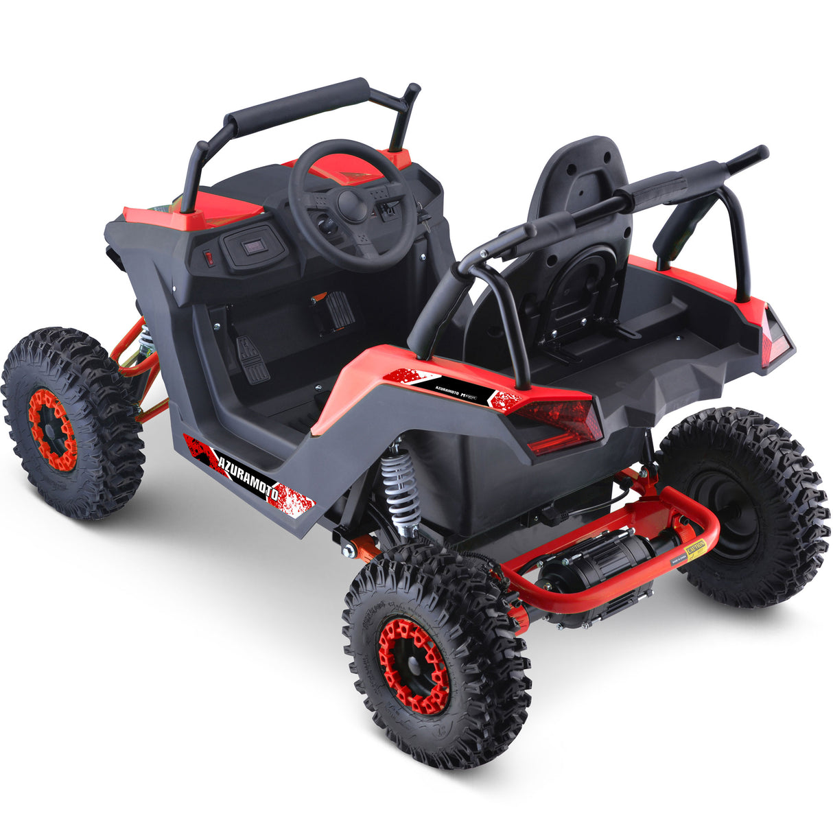 MotoTec Raider Kids UTV Electric 48V Brushless Motor 23 mph 48V 12Ah Battery