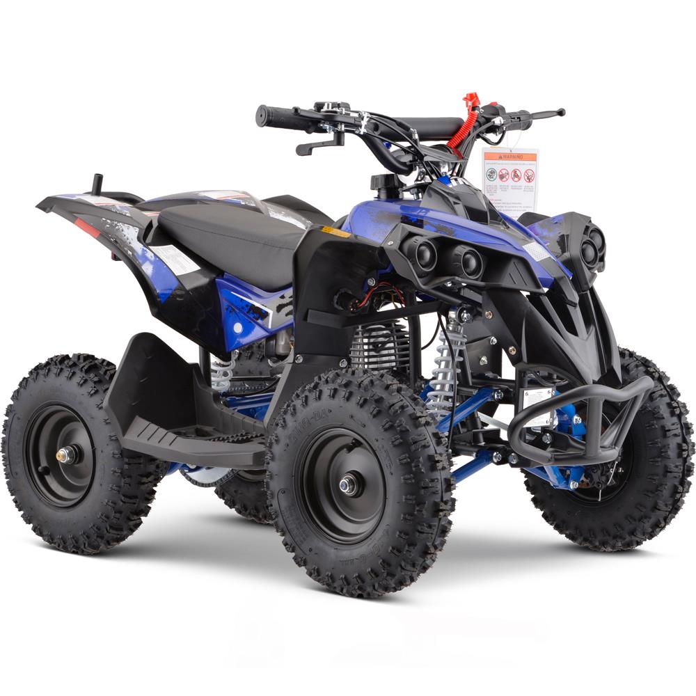 MotoTec Renegade 40cc 4-Stroke Kids Gas ATV - Blue