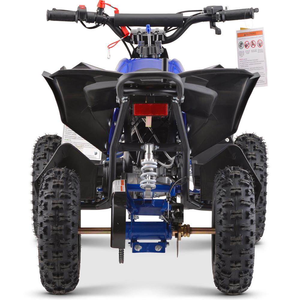 MotoTec Renegade 40cc 4-Stroke Kids Gas ATV - Blue