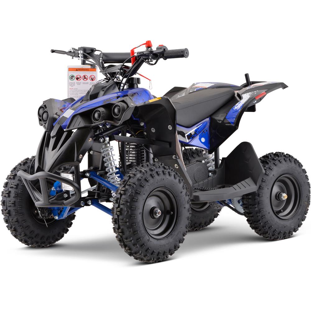 MotoTec Renegade 40cc 4-Stroke Kids Gas ATV - Blue