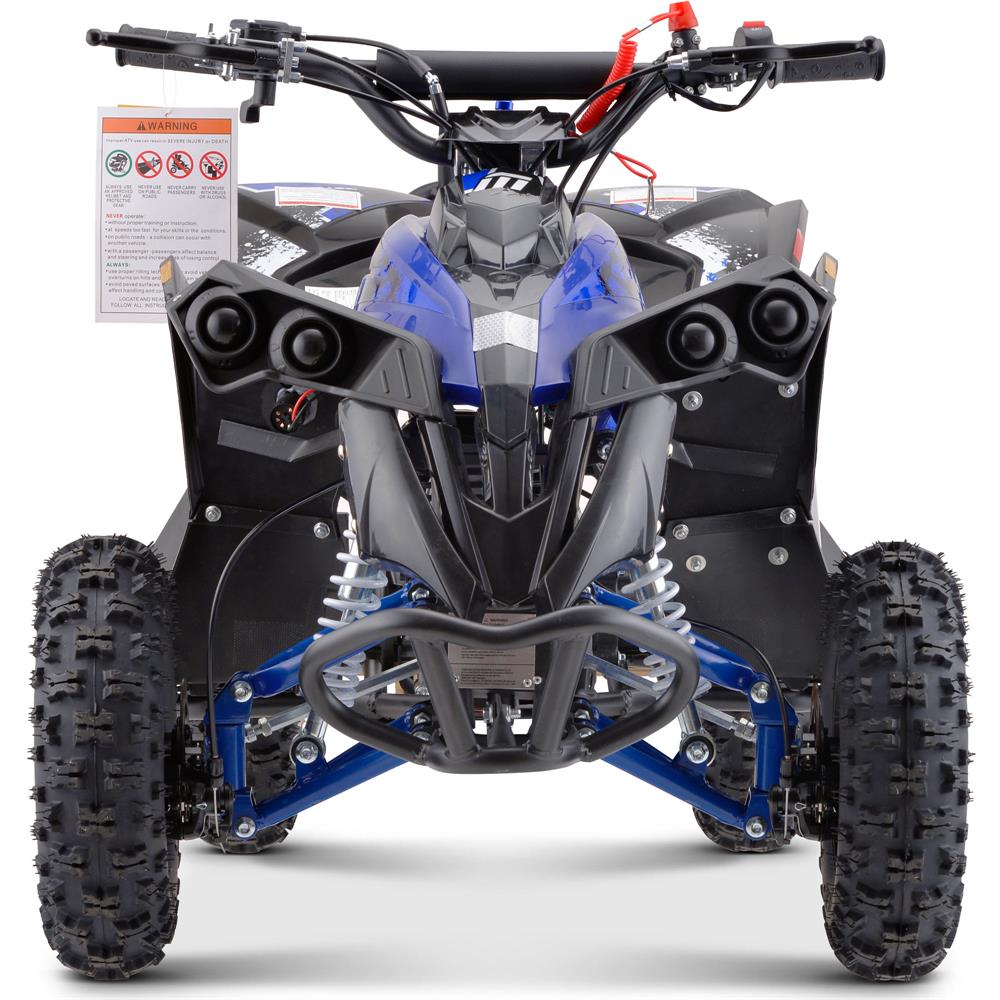 MotoTec Renegade 40cc 4-Stroke Kids Gas ATV - Blue