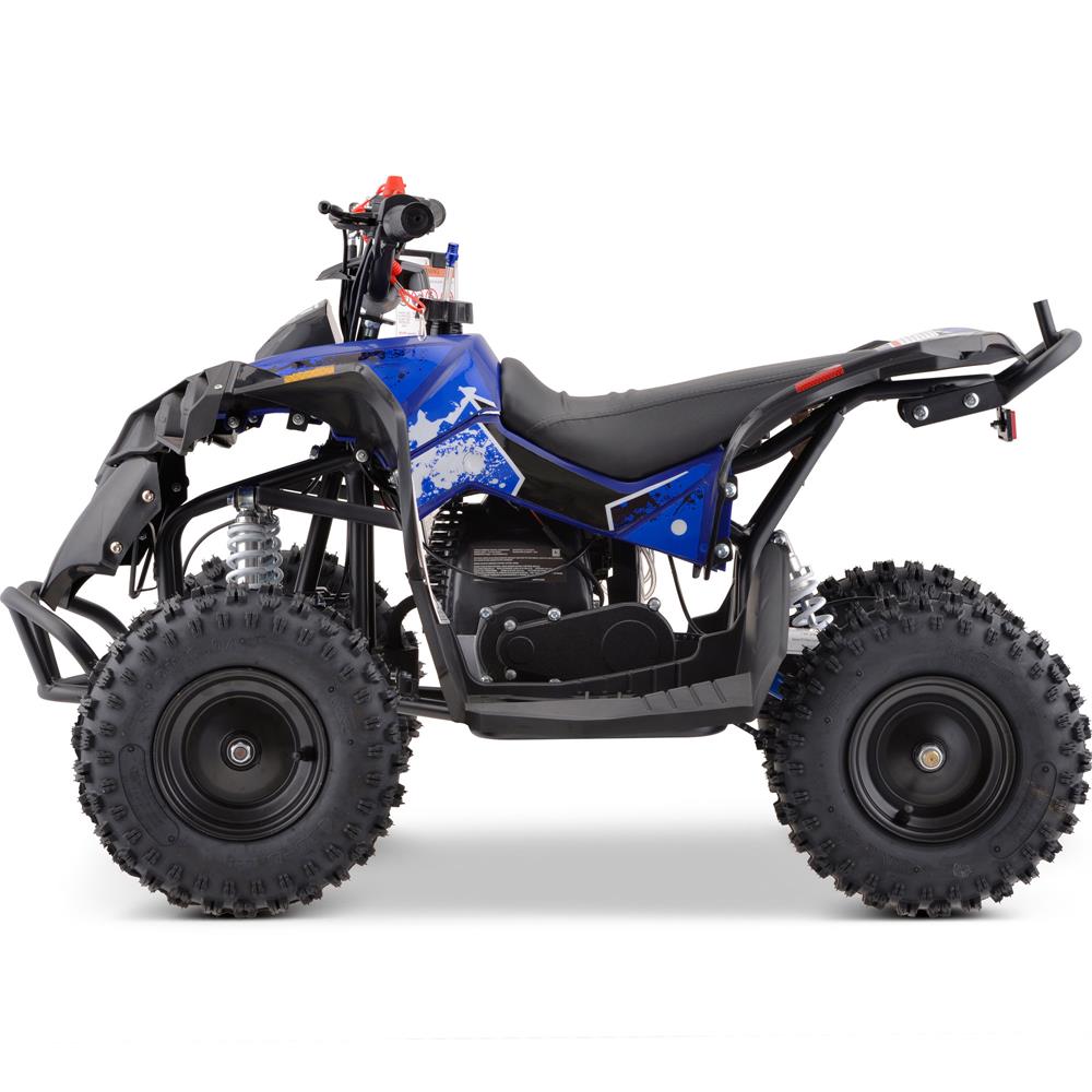 MotoTec Renegade 40cc 4-Stroke Kids Gas ATV - Blue