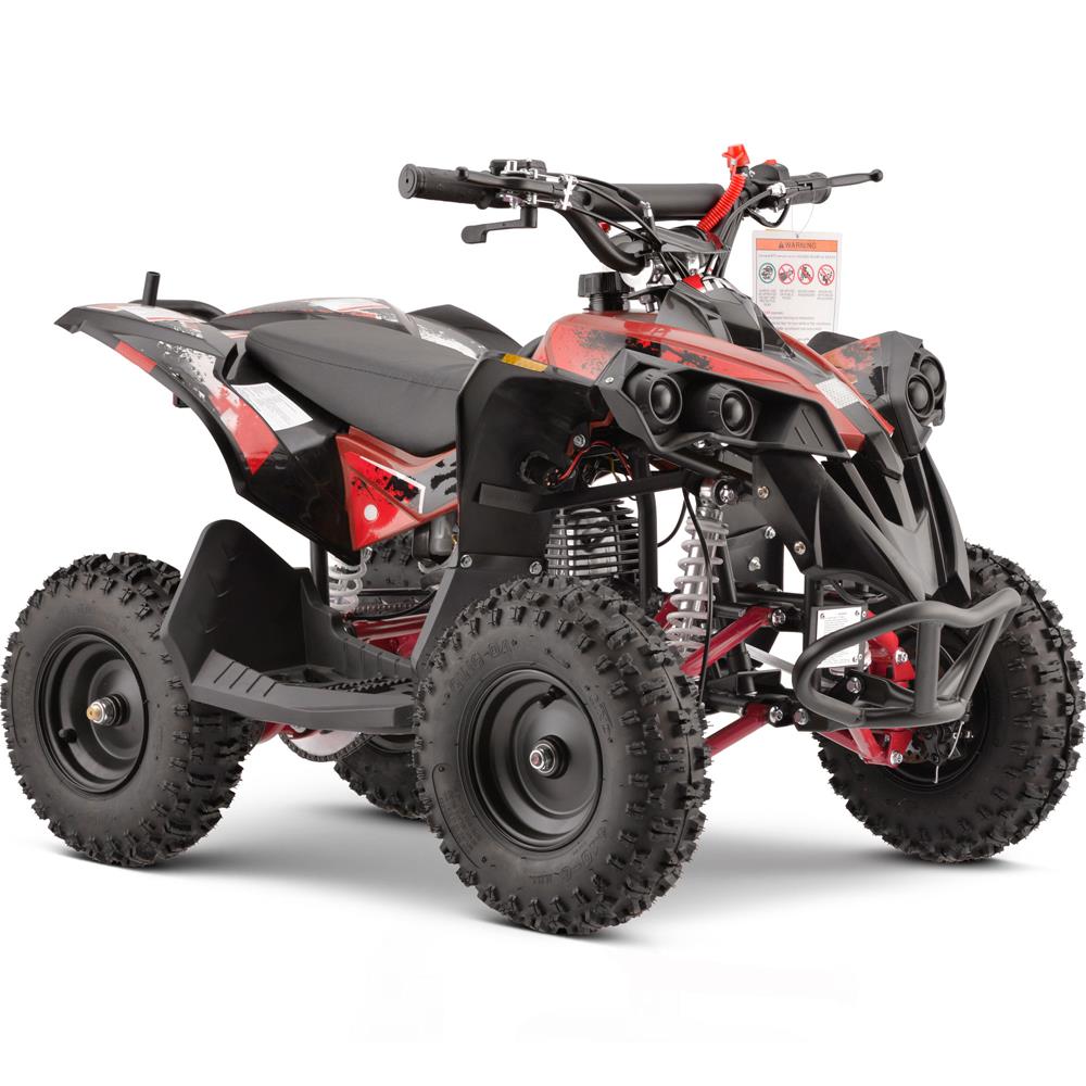 MotoTec Renegade 40cc 4-Stroke Kids Gas ATV - Red