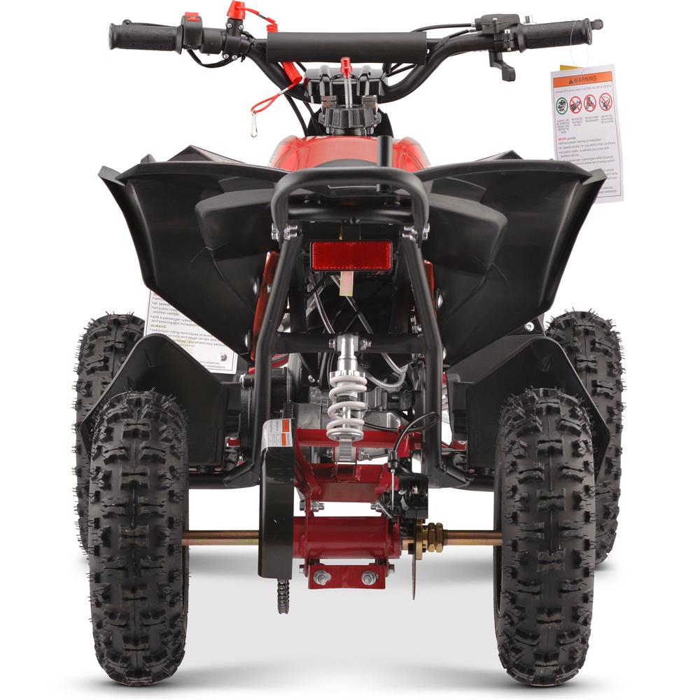 MotoTec Renegade 40cc 4-Stroke Kids Gas ATV - Red