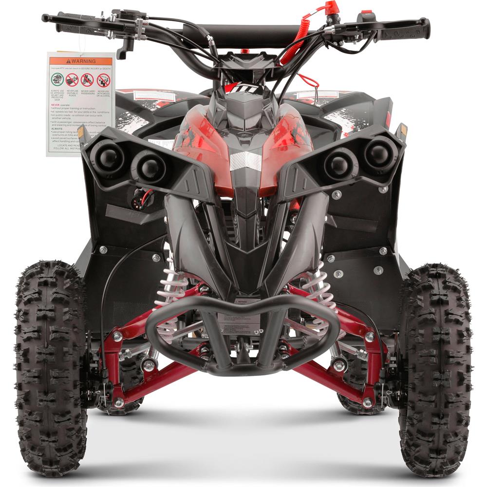 MotoTec Renegade 40cc 4-Stroke Kids Gas ATV - Red