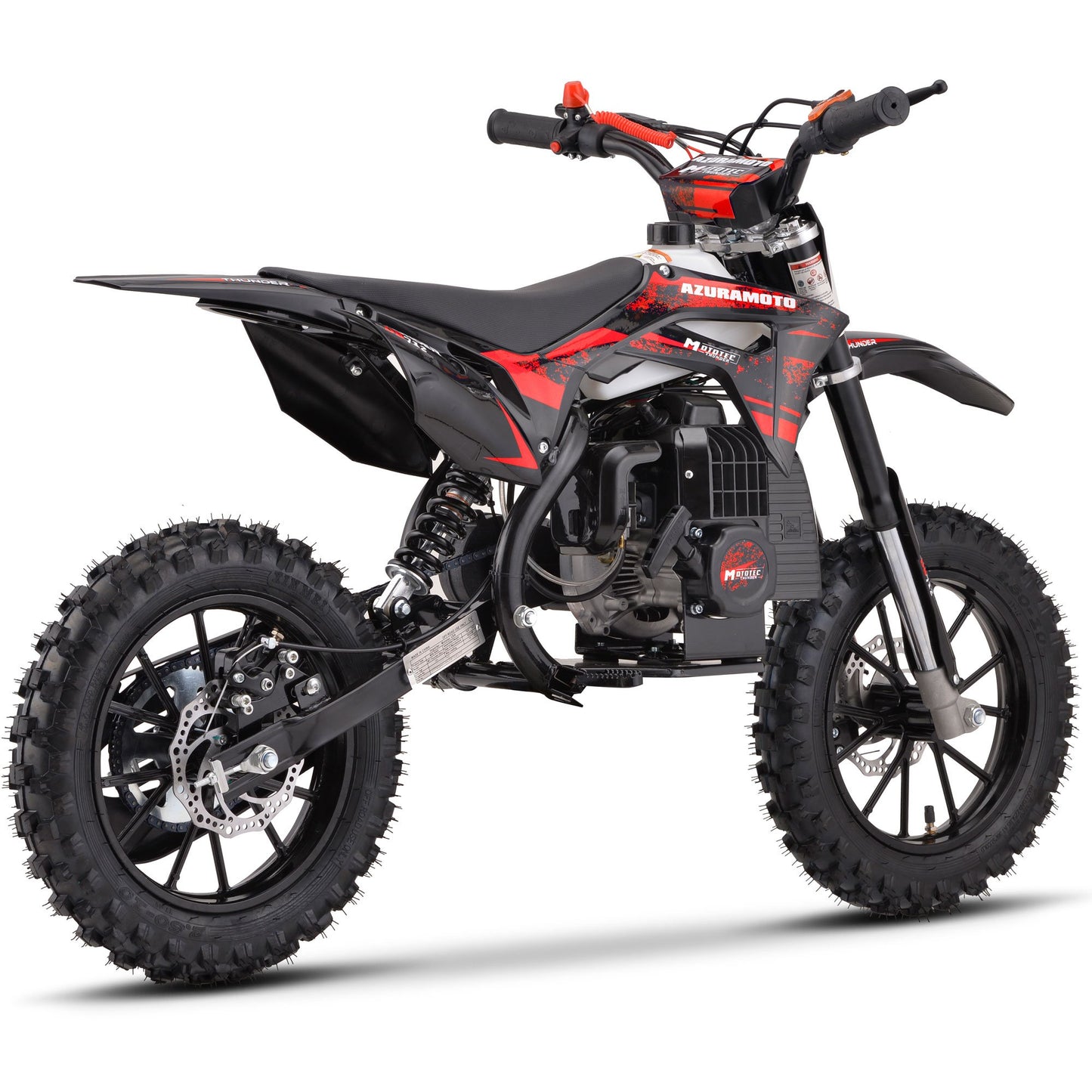 MotoTec Thunder 50cc 2-Stroke Kids Gas Dirt Bike