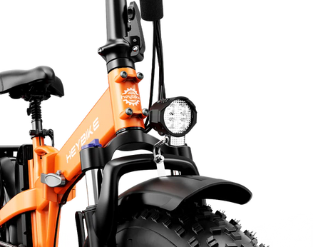 Heybike Mars 2.0 Folding Electric Bicycle 1000W Motor 28 mph 600Wh Battery
