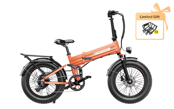 Heybike Mars 3.0 Folding Electric Bicycle 750W Motor 28 mph 624Wh Battery