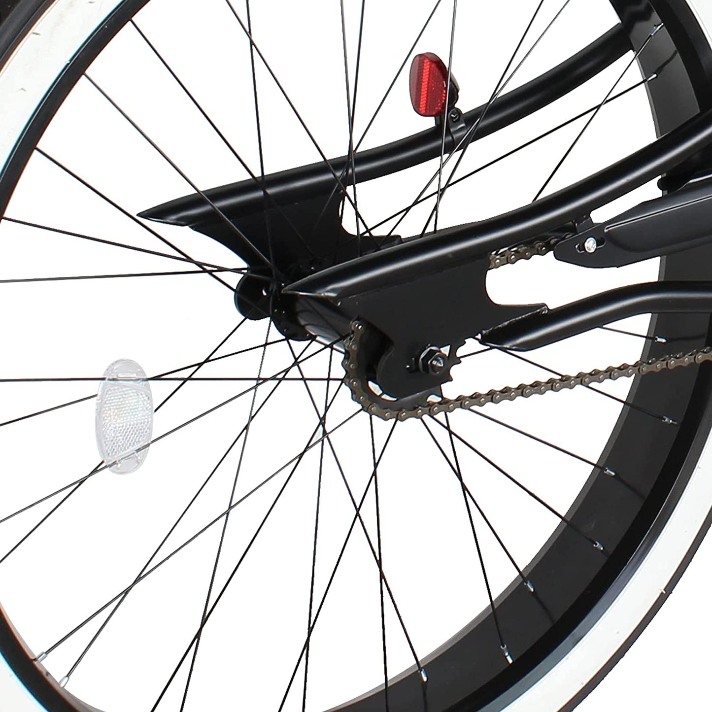 Tracer Master 29" Chopper Stretch Beach Cruiser Fat Tire Bike Single-Speed