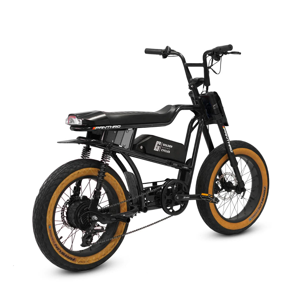Golden Cycles Panthro E-Bike | 750W Motor, 48V Battery, 60 Mile Range