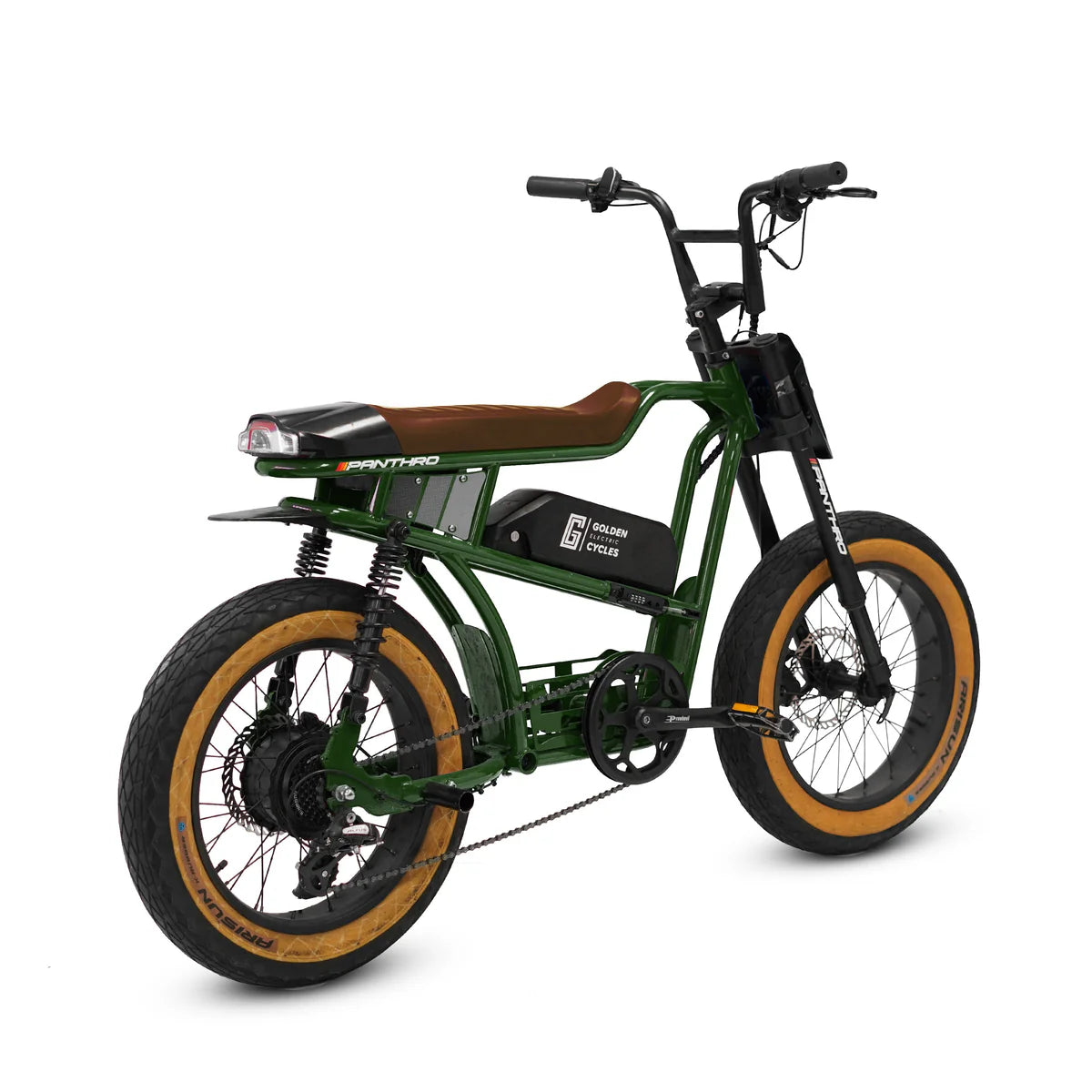 Golden Cycles Panthro E-Bike | 750W Motor, 48V Battery, 60 Mile Range