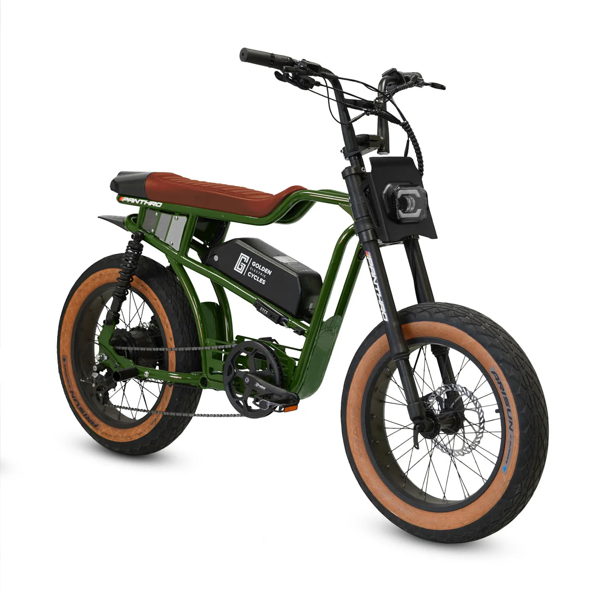 Golden Cycles Panthro E-Bike | 750W Motor, 48V Battery, 60 Mile Range