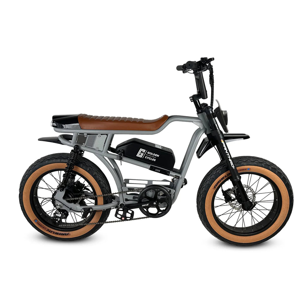 Golden Cycles Panthro E-Bike | 750W Motor, 48V Battery, 60 Mile Range