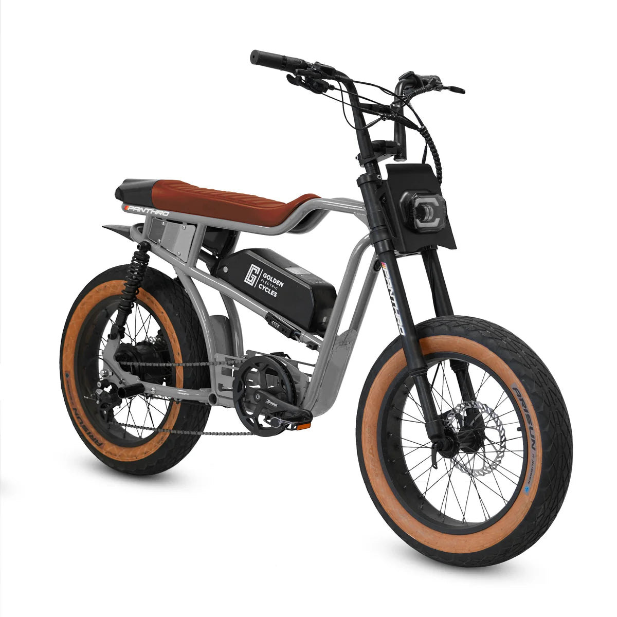 Golden Cycles Panthro E-Bike | 750W Motor, 48V Battery, 60 Mile Range