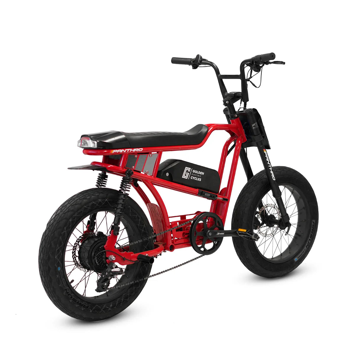 Golden Cycles Panthro E-Bike | 750W Motor, 48V Battery, 60 Mile Range