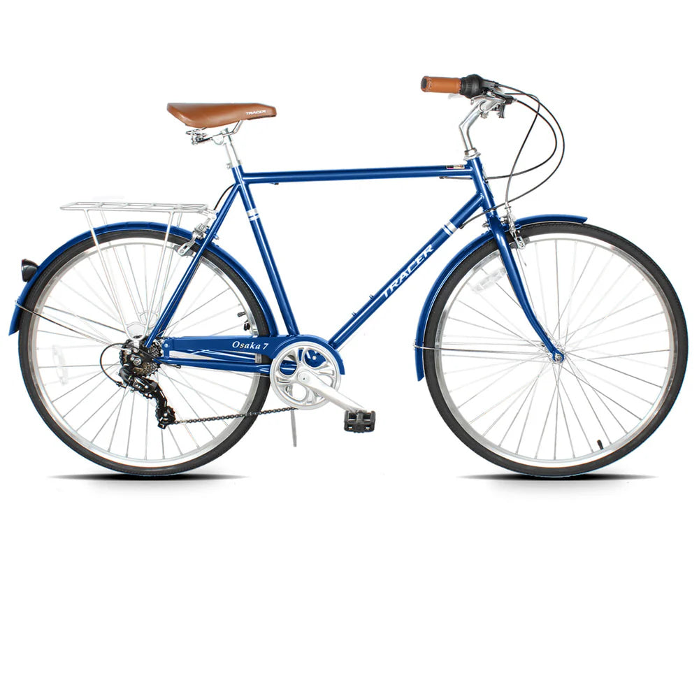 Tracer Osaka 700C 7 Speed Hybrid City Bikes for MEN