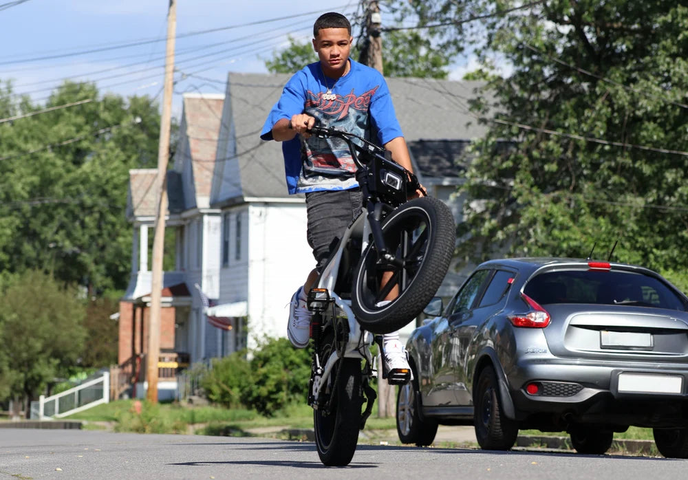 Heybike Titan Moped-Style Electric Bike – 750W, 20 MPH, 80-Mile Range