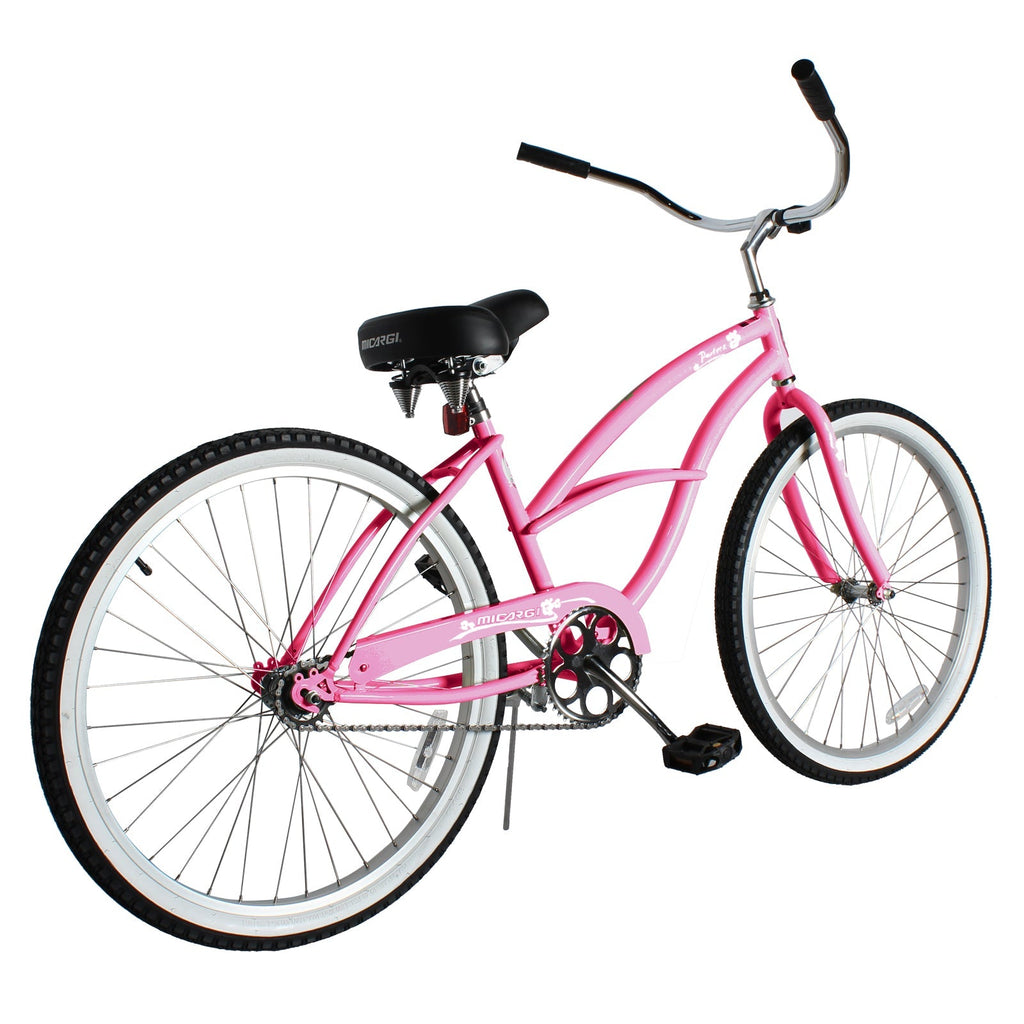 Micargi Pantera 26 Inch Women's Beach Cruiser Bike 1 Speed/ 7 Speed