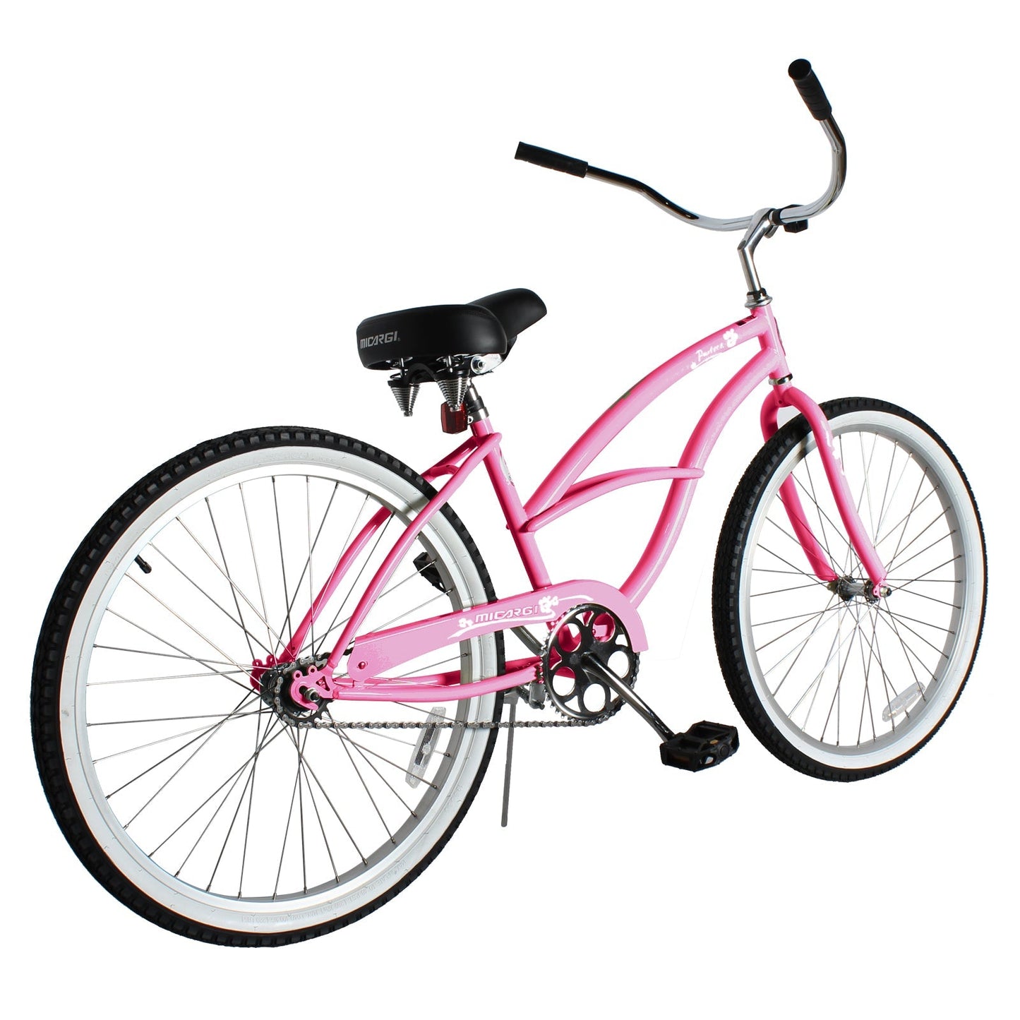 Micargi Pantera 26 Inch Women's Beach Cruiser Bike 1 Speed/ 7 Speed