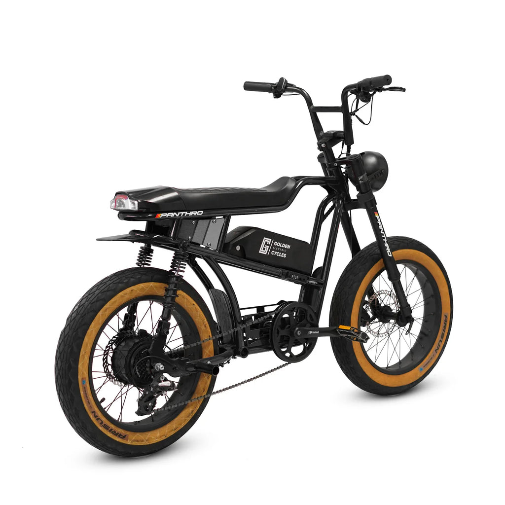 Golden Cycles Panthro E-Bike | 750W Motor, 48V Battery, 60 Mile Range