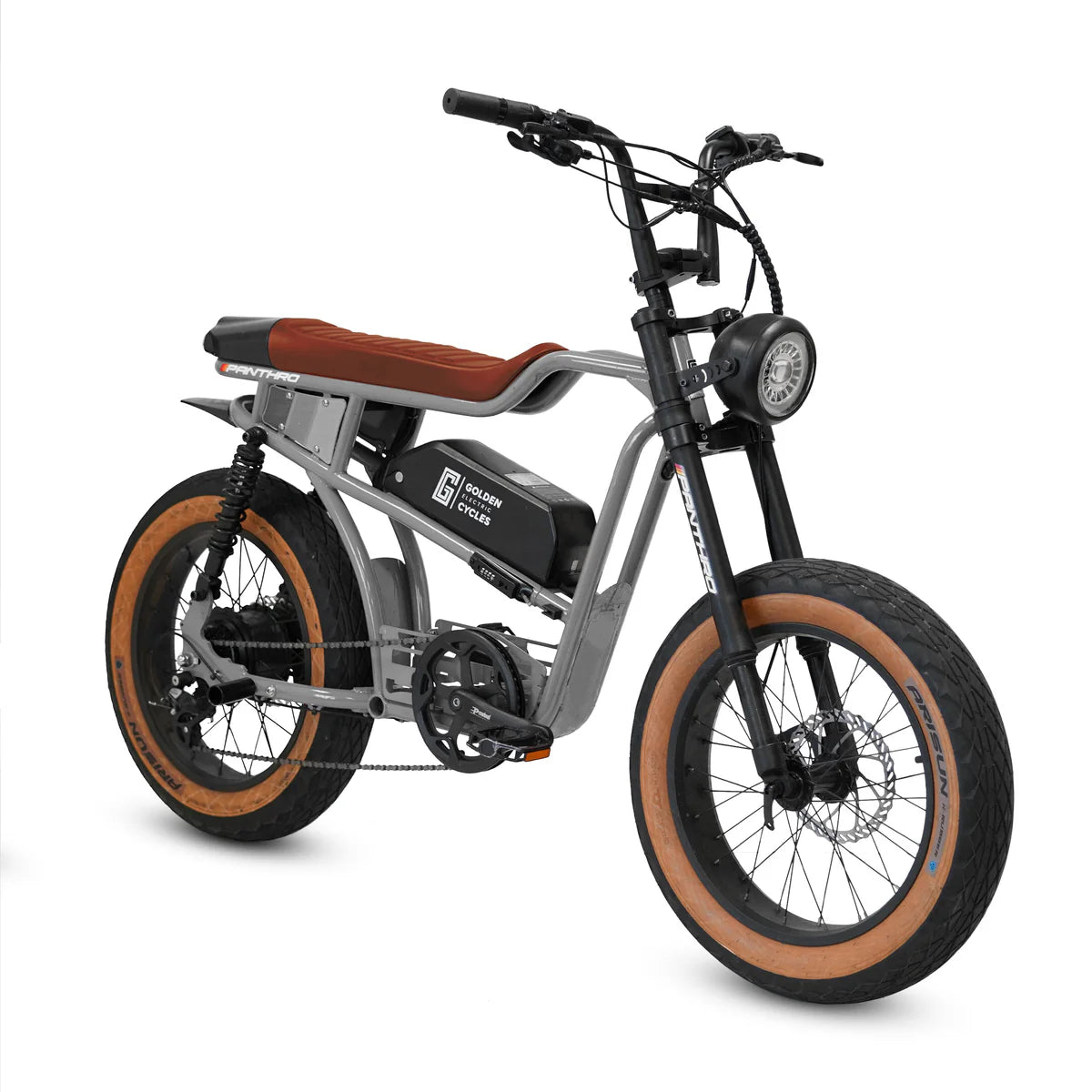 Golden Cycles Panthro E-Bike | 750W Motor, 48V Battery, 60 Mile Range
