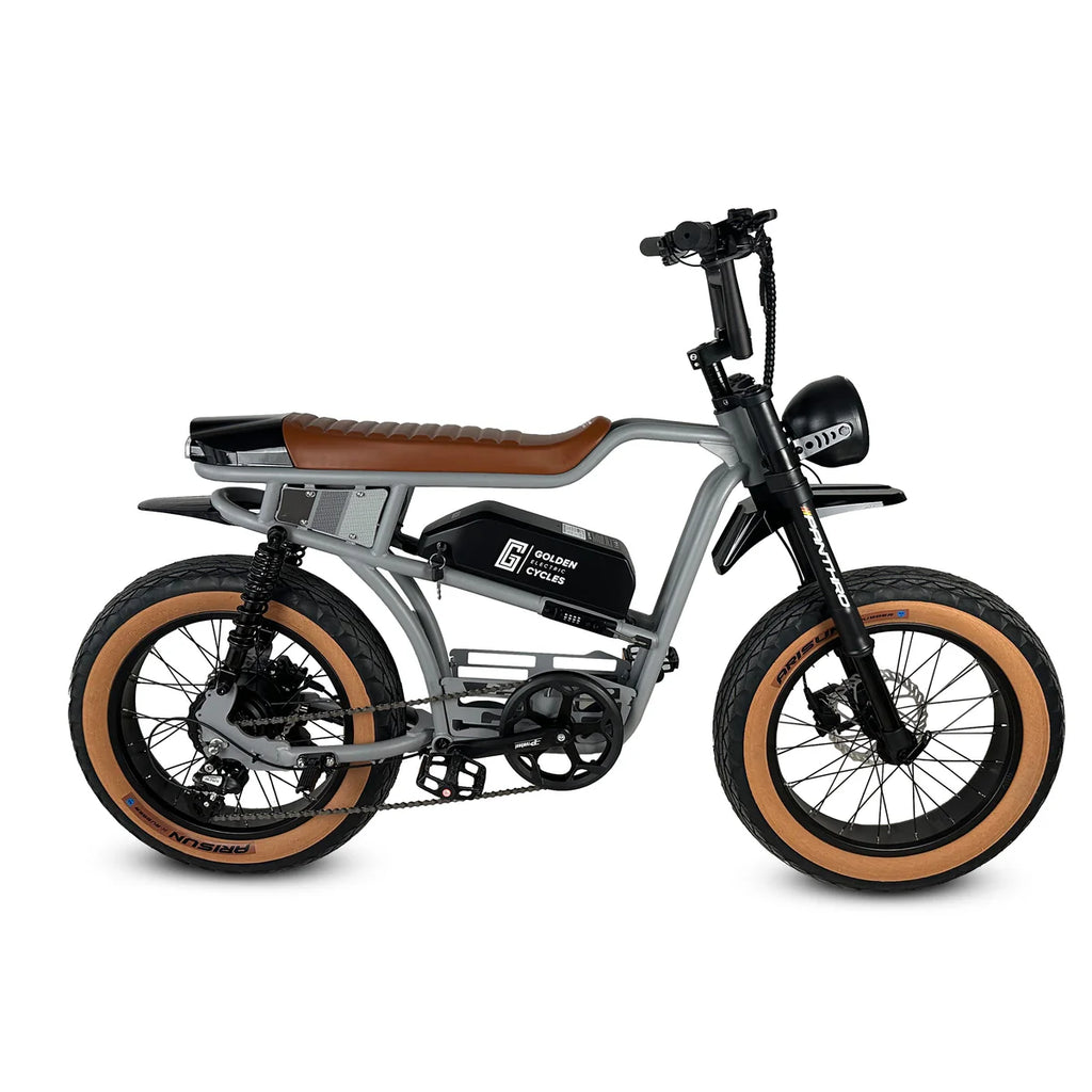 Golden Cycles Panthro E-Bike | 750W Motor, 48V Battery, 60 Mile Range