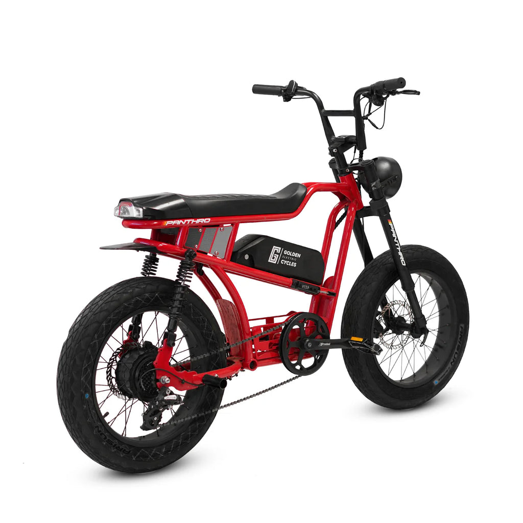 Golden Cycles Panthro E-Bike | 750W Motor, 48V Battery, 60 Mile Range