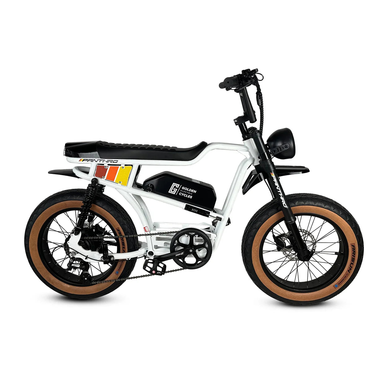 Golden Cycles Panthro E-Bike | 750W Motor, 48V Battery, 60 Mile Range