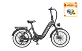 Heybike Ranger S 2.0 Folding Fat Tire Electric Bike – 750W, 28 MPH, 55-Mile Range