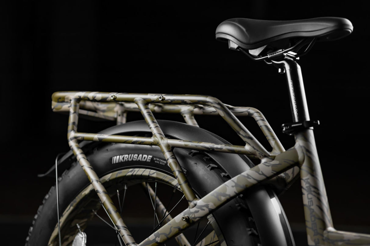 Rambo Krusader 3.0 All-Wheel Drive Up to 28 MPH Dual 500W 48V 15Ah Electric Hunting Bike