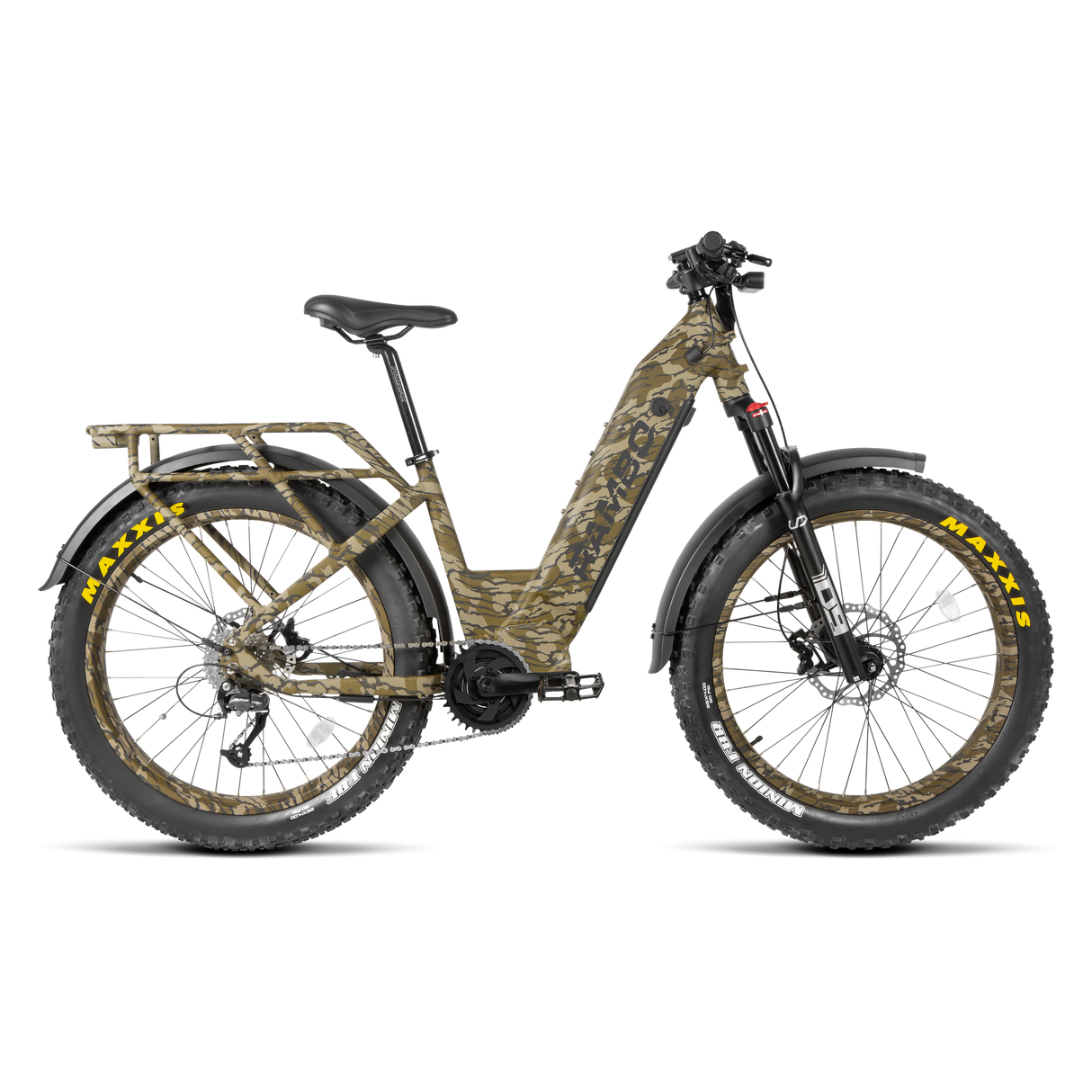 Rambo Rebel 2.0 Up to 32 MPH 1000W 48V 15Ah Mid-Drive Electric Bike