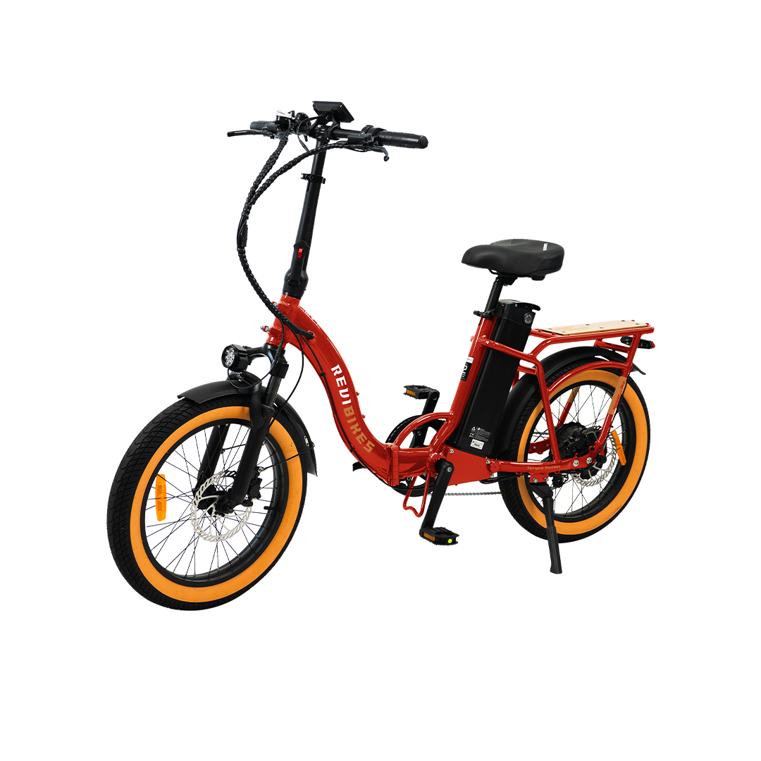 REVIBIKES Rebel.2 Pro Folding Electric Bike – 750W, 30 MPH, 52V 20Ah Battery, 80-Mile Range