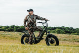 Rambo Revolt AWD Step Thru Up to 25 MPH 1000W 52V 15Ah All-Wheel Drive Electric Bike